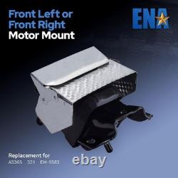 Front Engine and Trans Mount Set Compatible with Chevy GMC Cadillac 2007-2013 Si