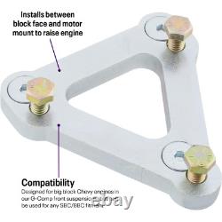 G-CompT Suspension Big Block Fits Chevy Engine Mount Spacer Kit