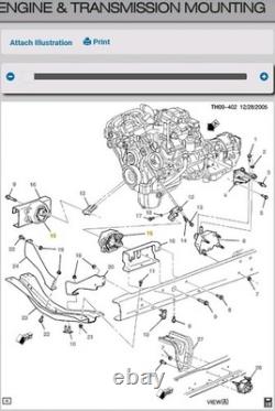 Gmc Chevy 2003 2004 2005 2006 2007 2008 Front Engine Mount Topkick Kodiak