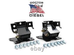 Heavy Duty Motor Mounts 2001-2010 GMC Chevy LB7 LLY LBZ LMM Duramax Diesel 6.6L