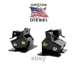 Heavy Duty Motor Mounts 2001-2010 GMC Chevy LB7 LLY LBZ LMM Duramax Diesel 6.6L