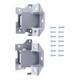 High Performance Motor Mounts For GMC Chevy LB7 LLY LBZ LMM Duramax 01-10