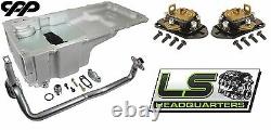 Holley 302-2 LS Engine Swap Oil Pan Conversion Kit With CPP FitRite Motor Mounts