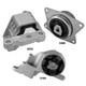 Hyd. Engine Mount & Auto Transmission Mounts 3PCS For Chevrolet Malibu 05-04 2.2