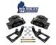 ICT Billet 2WD 1988-1998 Chevy / GMC OBS Truck LS Swap Engine Mount Kit