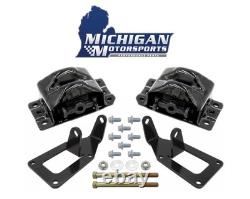 ICT Billet 2WD 1988-1998 Chevy / GMC OBS Truck LS Swap Engine Mount Kit