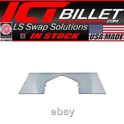 ICT Billet Mid Plate Solid Aluminum Mount SBC BBC LS LT Chevy Motor / Engine