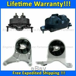 K2731 Motor&Trans Mount Set For 07-12 Chevy Malibu Pontiac G6 Saturn Aura 3.6L