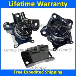K4328 Motor & Trans Mount Set For 2019-21 Chevrolet Silverado 1500 4.3L RWD AUTO