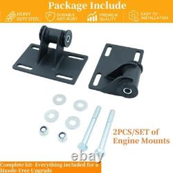LS Engine Swap Motor Mounts Kit for Chevy Colorado GMC Canyon 2004-2012, LS S