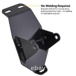 LS Swap Complete Motor Mount Kit, Black, Steel, Fits Chevy C10 1967-72