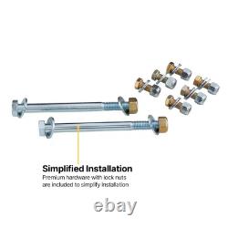 LS Swap Complete Motor Mount Kit, Black, Steel, Fits Chevy C10 1967-72