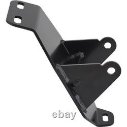 LS Swap Complete Motor Mount Kit, Black, Steel, Fits Chevy C10 1967-72