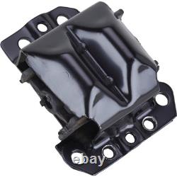 LS Swap Complete Motor Mount Kit, Black, Steel, Fits Chevy C10 1967-72