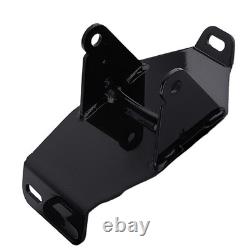 LS Swap Motor Mount For Chevy C10 GMC C1500 1967-1972 Powder Coated Steel Black