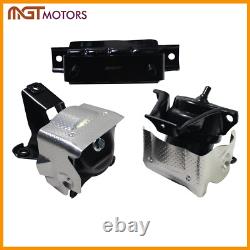 L & R Engine & Trans Mount 3PCS. 2015-2019 for Cadillac Escalade / for GMC Yukon