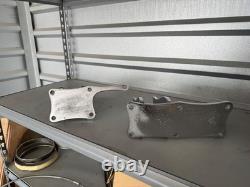 Ls motor mounts universal Chrome plated Hot Rod style, LS in a 38 chevy frame