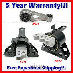 M049 Fit 2011-2015 Chevrolet Spark 1.2L MANUAL Mexico Only Motor & Trans Mount