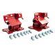 MFM Performance Red Motor Mounts For 01-10 GMC Chevy LB7 LLY LBZ LMM Duramax