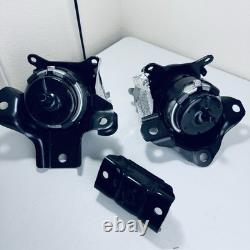 MLL175 3pc Motor Mounts fit 4WD 4X4Chevy Silverado Sierra 1500 2019 2022 Trans