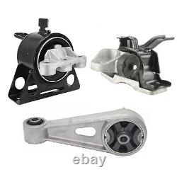 MotorKing Engine Motor & Trans Mount Set 3 For 2013-2015 Chevrolet Spark 1.2L