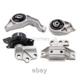 Motor Mount & Trans Mount Set 4PCS For 05-10 Chevrolet Cobalt 06-11 HHR 2.2 2.4L