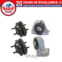 Motor & Trans Mount 4PCS Set Compatible for 08-09 Chevy Equinox/ Pontiac