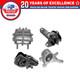 Motor & Trans Mount 4PCS Set Compatible for 97-99 Chevy Malibu 2.4L / 97-01