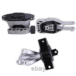 N272 Fits 2013-2016 Chevrolet Sonic 1.8l Auto Motor & Transmission Mount Set