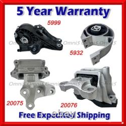 N737 Fits 2020-2023 Chevrolet Blazer AWD/GMC Acadia 2.0L 4WD Motor & Trans Mount
