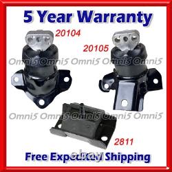 N954 Fit 19-23 Chevy Silverado 1500/GMC Sierra 1500 2.7L RWD Motor & Trans Mount