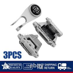 NEW 3PCS For 16-19 Chevy Malibu 1.8 Hybrid CVT Motor Mounts & Transmission Mount