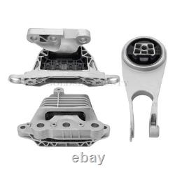 NEW 3PCS For 16-19 Chevy Malibu 1.8 Hybrid CVT Motor Mounts & Transmission Mount