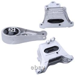 New Motor & Trans Mount Set For 2018-2023 Chevrolet Equinox GMC Terrain 1.5L FWD