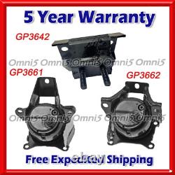 O549 Fits 2018-2025 Chevrolet Express 2500/3500 4.3L AUTO Motor & Trans Mount 3X