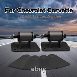 Pair Engine Motor Mounts For Chevrolet Corvette LS1 LS2 LS3 LS6 LS7 LS Engine