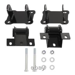 Pair Left+Right Side Engine Mount Brackets For GMC Chevy Cadillac GMT900 2007-13