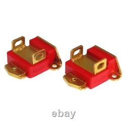 Prothane Motor Mounts Red Zinc for 1960-1967 Chevy Bel Air 1958-1969 Biscayne