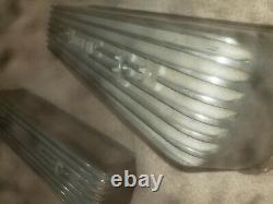 Rare! Vintage Original'50s Weiand Oldsmobile Finned Aluminum Valve Covers Olds