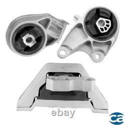 Rear, Front Trans Mounts & RH Engine Mount 3PCS For Chevrolet Cobalt 10-05 2.0L
