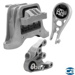 Rear Lower & Hyd. Right Engine Mounts 3PCS For Chevrolet Equinox 20-18 2.0L FWD