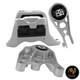 Right & Rear Lower Engine Motor Mounts 3PCS Set For GMC Terrain 2019 L4-1.6L