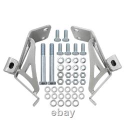 SBC Engine Mount Brackets for 1963-1972 Chevy C10 GMC Truck 2WD Small Block V8