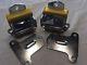 SUPER RARE! Yellow & Chrome Short/Wide Chevrolet Motor Mounts by Engery 3.1115Y
