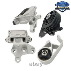 Set of 4 Engine Motor & Auto Trans Mounts For Buick Enclave 3.6L 2018-2023 FWD