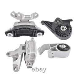 Set of 4 Engine Motor & Automatic Trans Mounts for Chevy Traverse RS LS L 3.6L