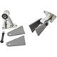 Small & Big Block Chevy Polished Stainless Engine Motor Mounts SBC 350 BBC 454