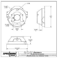 Speedway Chevy Engine to Chevy Transmission Steel Bellhousing