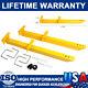 Super Performance 770501 Yellow Universal Traction Rod Bars Kits 28 Length Pair