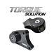 TORQUE SOLUTION 2005-2010 CHEVY CHEVROLET COBALT SS 2.0L S/C TURBO MOTOR MOUNTS